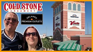 Florida Orlando Vlog | Day 1 Pt 2 International Drive Premium Outlets & Haul | Coldstone Creamery