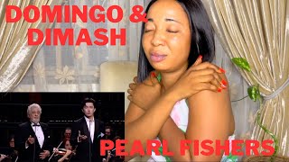 I cried my first time watching DIMASH QUDAIBERGEN & DOMINGO PLACIDO | PEARL FISHERS| Duet| REACTION