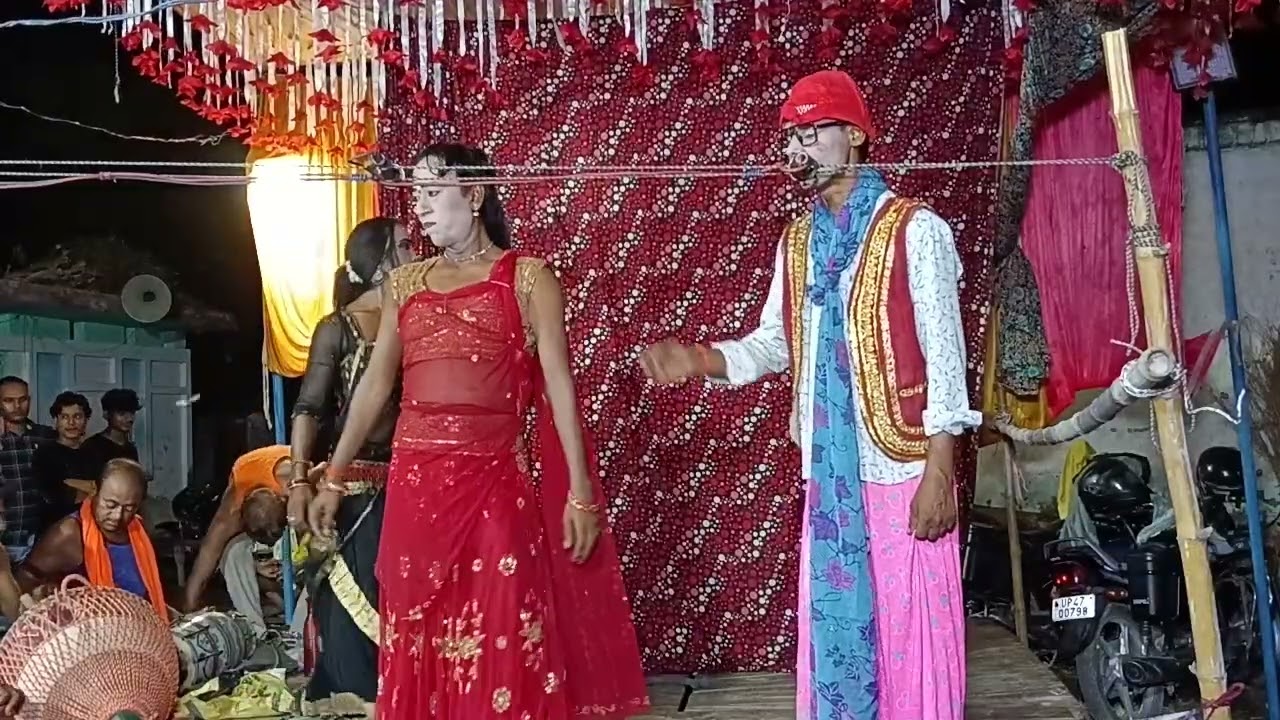 नौटंकी नाच मास्टर धर्मराज ग्राम ठाकुरदीन पुरवा@Shivkumar Nautanki