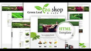 Green Leaf Tea Shop HTML Template | Themeforest Website Templates and Themes