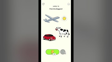 Einstein Brain Tricky Test Mood Level 15 Walkthrough