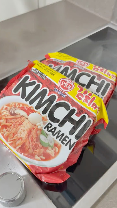 Kimchi Ramen Ottogi | Korean Instant Noodles | #asmrfood Nom Nom ASMR