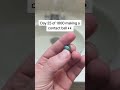 Day 25 of 1k making a contact ball with my contact lenses