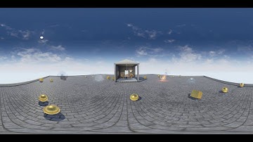 Panoramic video rendered in Unreal Engine