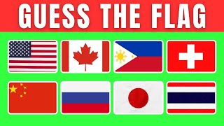 Flag Guessing Quiz: Test Your Knowledge of Flags from Around the World!🚩🚩