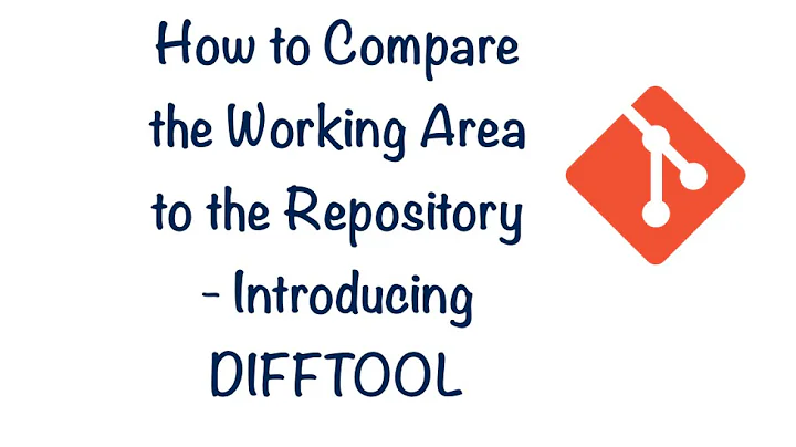 Learning GIT - Lesson 18 - How to Compare the Working Area to the Repository - Introducing DIFFTOOL