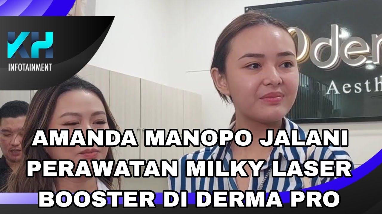 AMANDA MANOPO JALANI PERAWATAN KECANTIKAN DI DERMA PRO