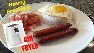 Hearty Breakfast: Nathan&#39;s Hot Dogs | Air Fryer