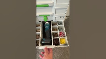 Festool 577769 Sortainer SYS3-SORT/3 tour.  #festool #tools #organization