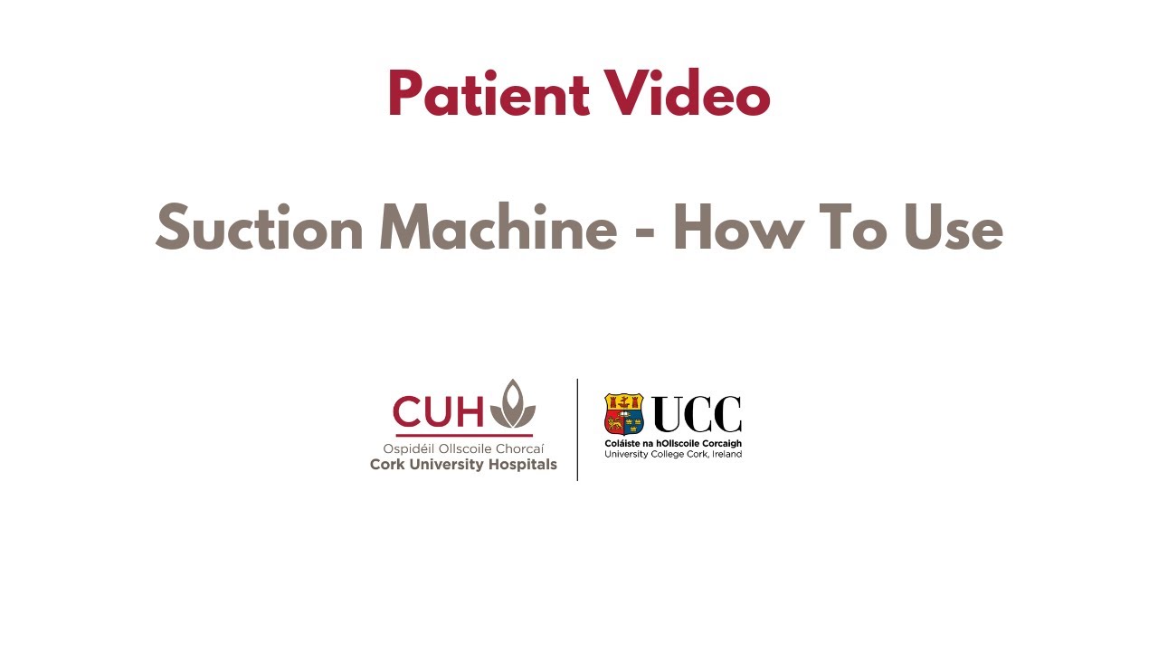 Suction Machine How to Use - YouTube
