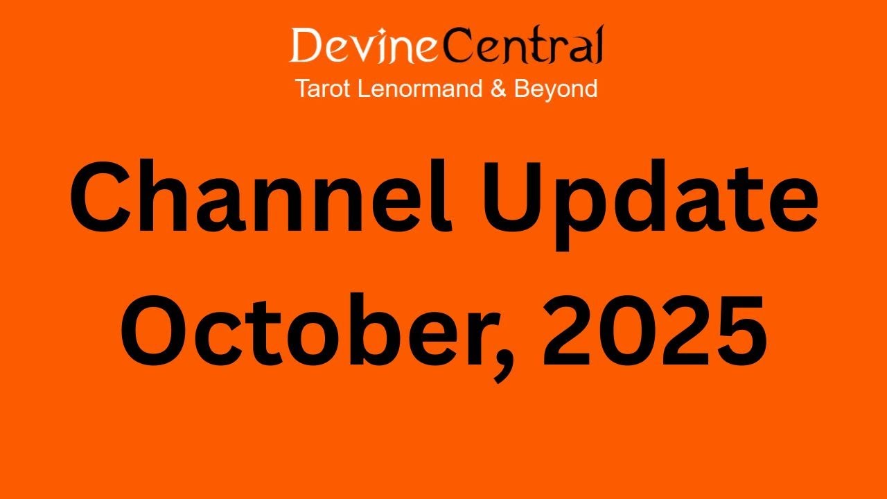 Channel Update - October, 2025 - YouTube