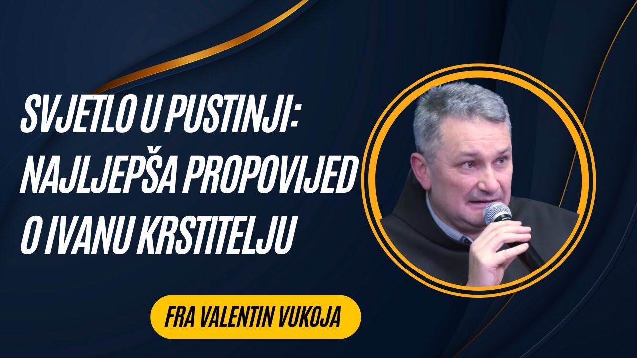 Svjetionik Vjere: Najljepša Propovijed o Ivanu Krstitelju