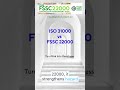 ISO 31000 vs FSSC 22000 — Turn Risk Into Readiness