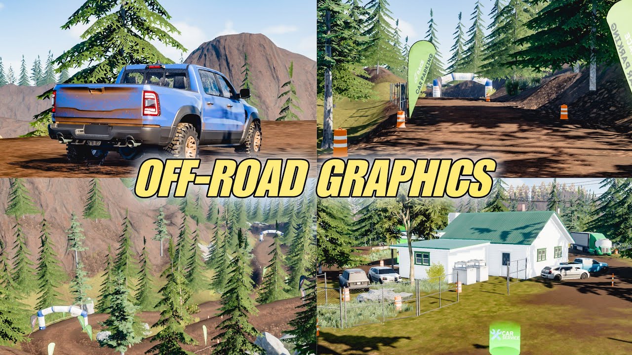 NEW OFF-ROAD GRAPHICS! | Complete Review | Car Parking Multiplayer 2 ...