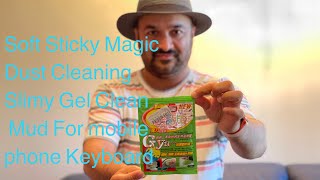 Soft Sticky Magic Dust Cleaning Slimy Gel Clean Mud For mobile phone Keyboard And more screenshot 4