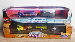 Hot Wheels 100% Caddy+Airstream & Night at The Races 1\64