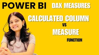 Calculated Column vs Measure in Power BI DAX | Filter Context Explained with Examples