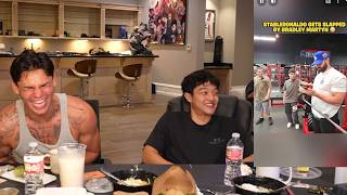 Jason & Ryan Garcia React To The Classic "StableRonaldo Gets Slapped By Bradley Martyn" Clip 😂