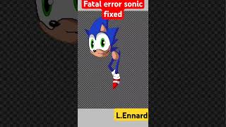 fatal error sonic but without the error #fnf #fridaynightfunkin #musica #fnfmod #speeddrawing #song