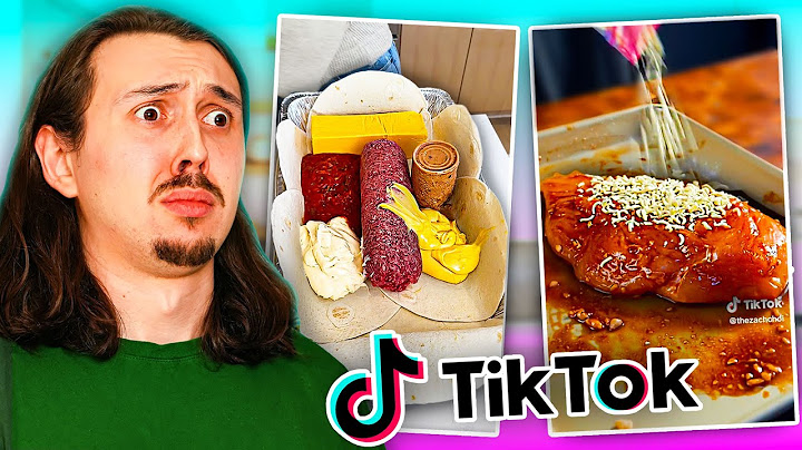 Je teste les recettes Tik Tok les plus inquiétantes