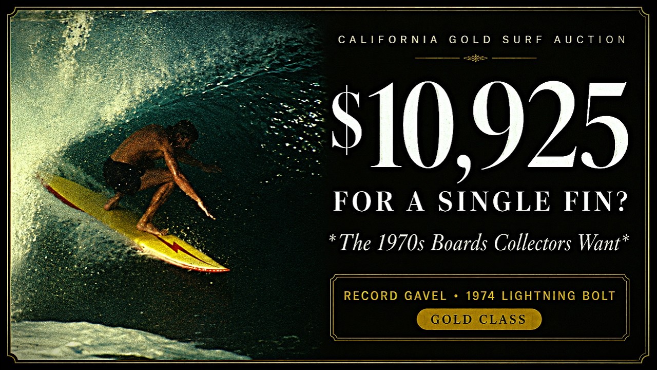 $10,925 for a Single Fin? The 1970s Boards Collectors Want! - YouTube