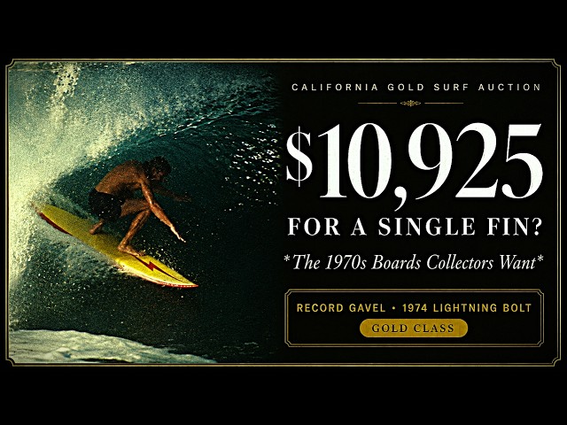 $10,925 for a Single Fin? The 1970s Boards Collectors Want! - YouTube