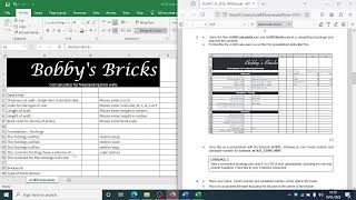 Cambridge IGCSE ICT 0417 - Feb/Mar 2018 Paper 3 Spreadsheet 1