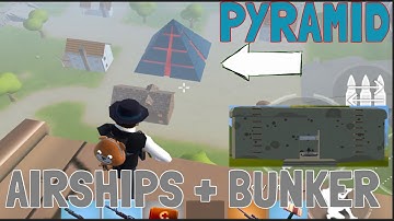 Rocket Royale BUNKER,PYRAMID AND AIRSHIPS EVENT - Android Gameplay #156