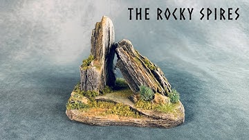 Using Charcoal to Scratch Build Wargaming Terrain for Dungeons and Dragons and Tabletop RPGs