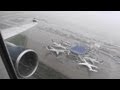 Incredible HD A330-300 Takeoff From Charlotte In A Heavy Rainstorm!!!