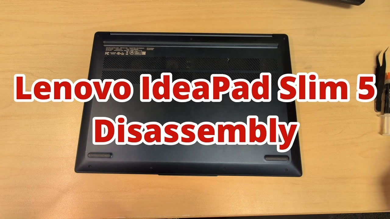 Lenovo IdeaPad Slim 5 Disassembly - YouTube