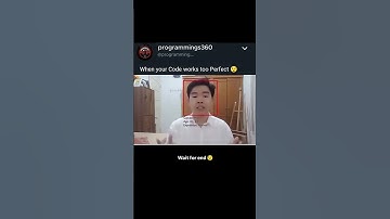 when your code works too perfect #learntocode #codingshorts #python #codein60seconds #programming360