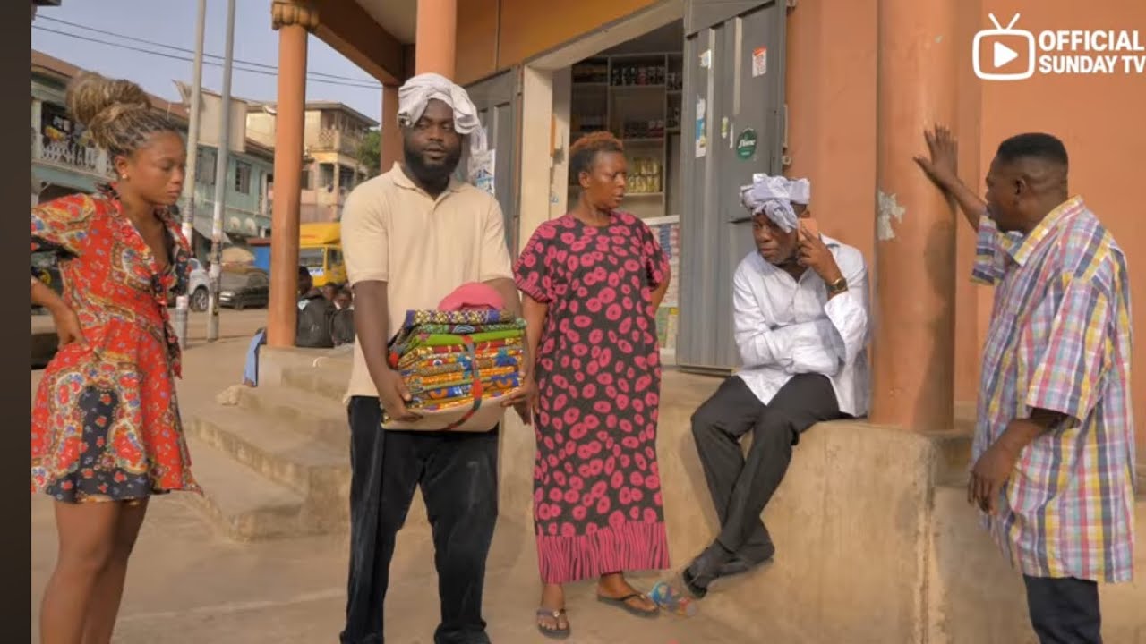 NANA YEBOAH THE KENTE SELLER WAS BEEN ROBBED BY MIKE JAY 😳FT SHIFO , DIANA , PRECIOUS ETC