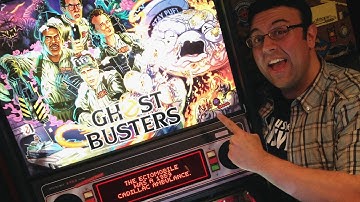 Stern GHOSTBUSTERS premium pinball unboxing / set-up