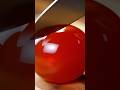 Cosmic Tomato Cutting | Satisfying Macro ASMR Visuals #relaxing #oddlysatisfying