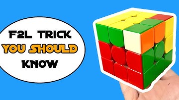 Inserting F2L pair into the back