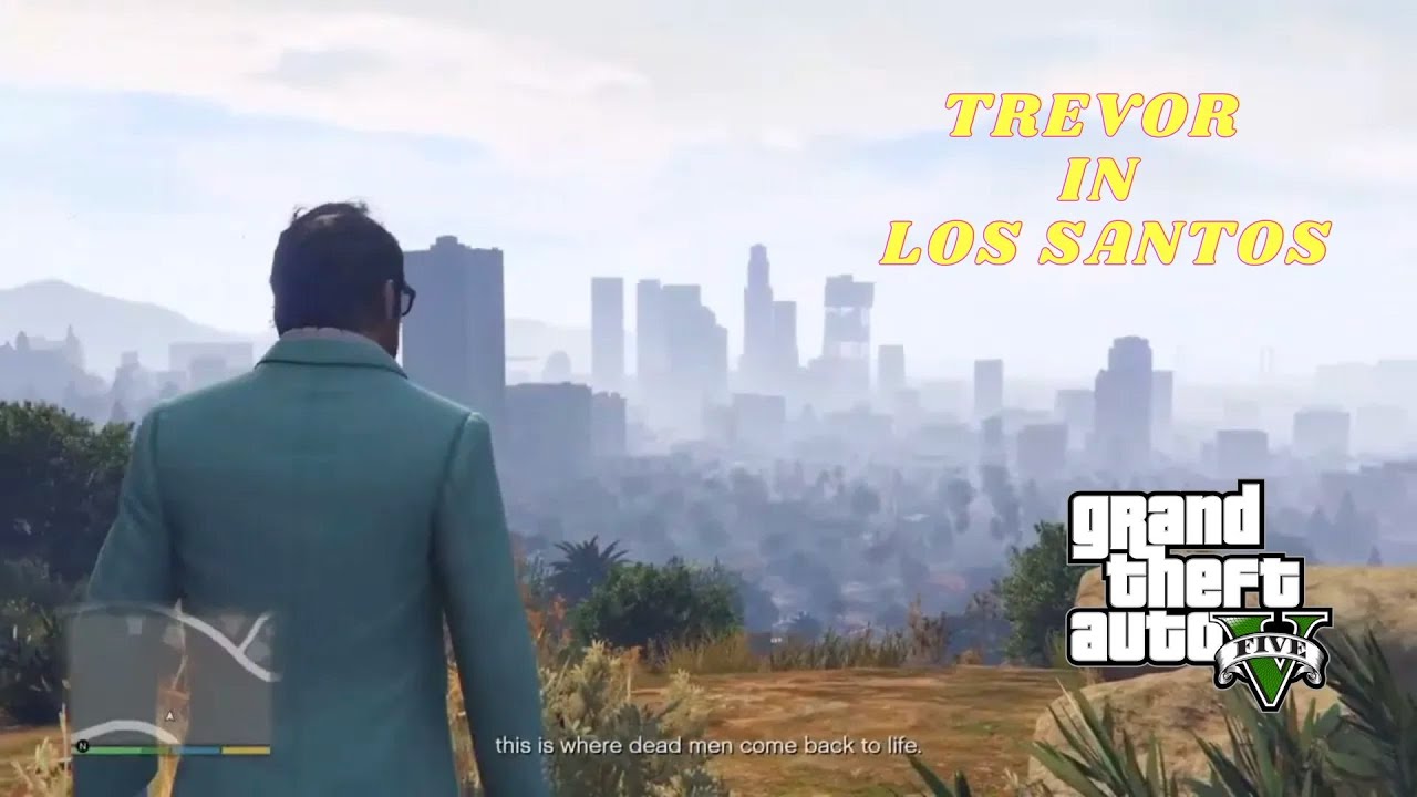 Trevor Heads to Los Santos - GTA 5 Gameplay - FRIENDS REUNITED || 4K ...