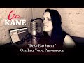 Chez kane  dead end street one take vocal performance