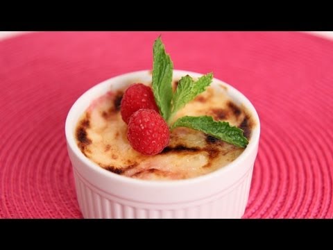 Video: Creme Brulee With Raspberries