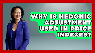 Why Is Hedonic Adjustment Used In Price Indexes? - Inflation Insight Channel