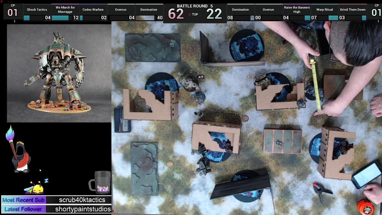 BAT RAP SAT Black Legion VS. Ultra Marines