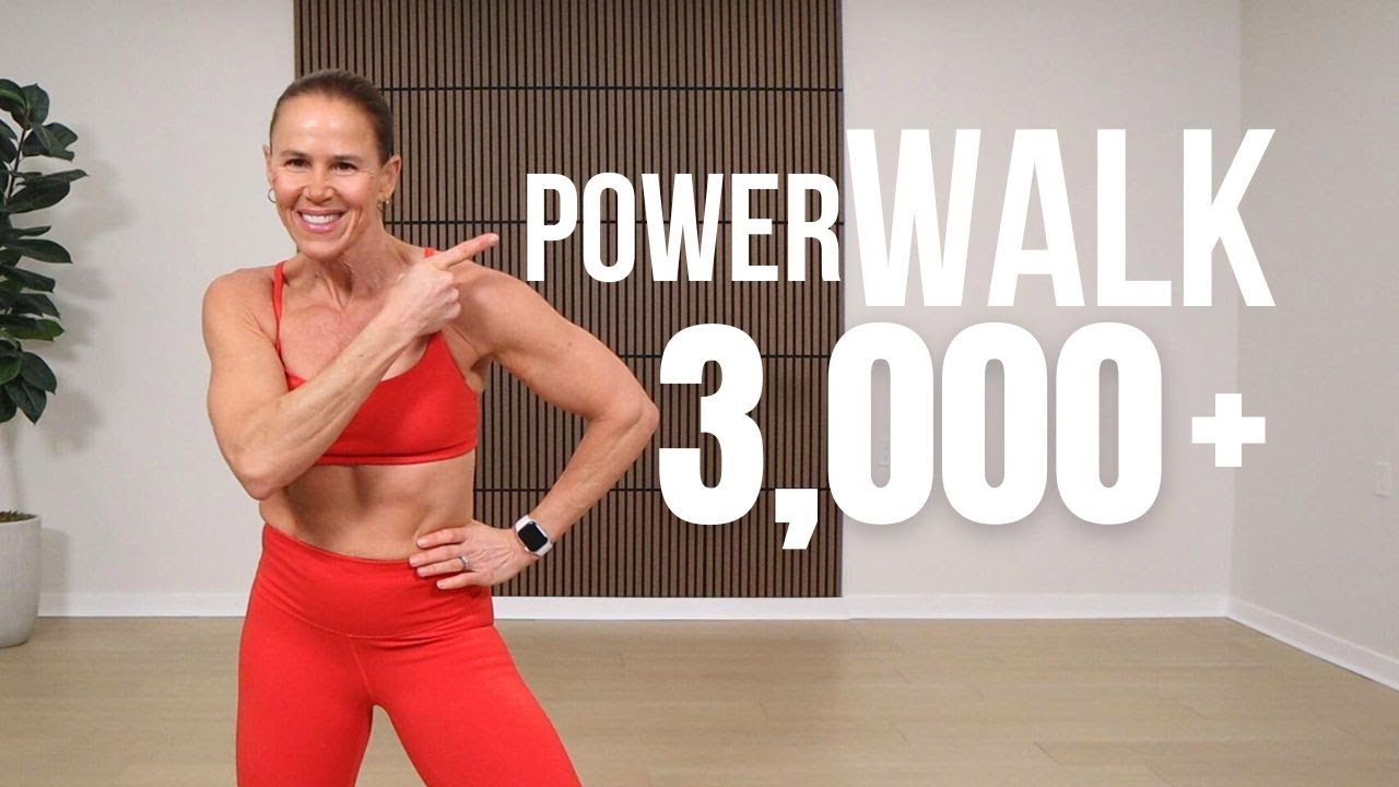 30 Min Power Walking Workout 3,000 Steps | Low-Impact Cardio to Boost Energy & Burn Fat