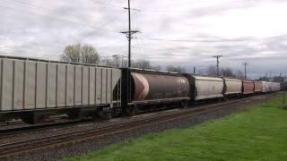 UP 4504 and UP 7841 @ Old Town Tacoma, WA w Canon HF11
