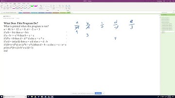 ACSL 1 - What Does This Program Do 1