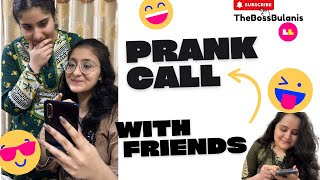 Prank Call With Friends📞😂| IN SINDHI| The Boss Bulanis