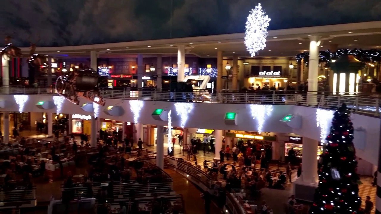 Trafford centre food hall - YouTube