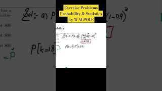 Probability Problems Solution #problemsolutions #maths #probability #education #statistics #walpole