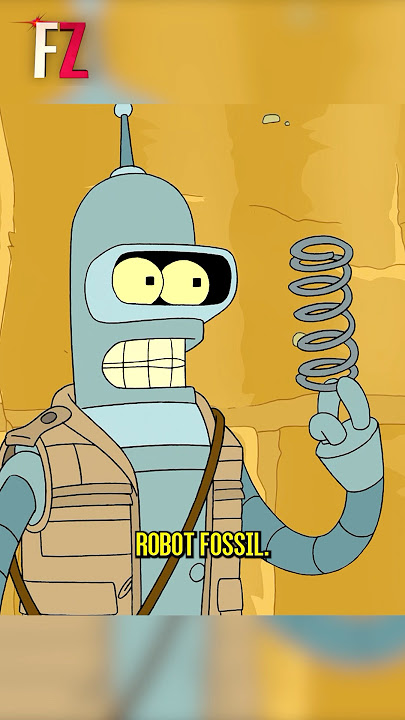 Robot Fossil || Futurama #futurama