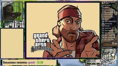 [ESP/Eng] GTA SA Speedrun #4 Practicando Los Santos - Any% (No AJS)