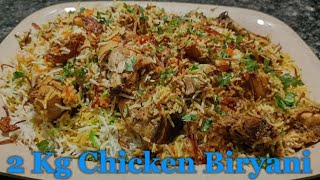 2 Kg Chicken Biryani Recipe Masale Kam Test Jyada @Cookingwithkhann